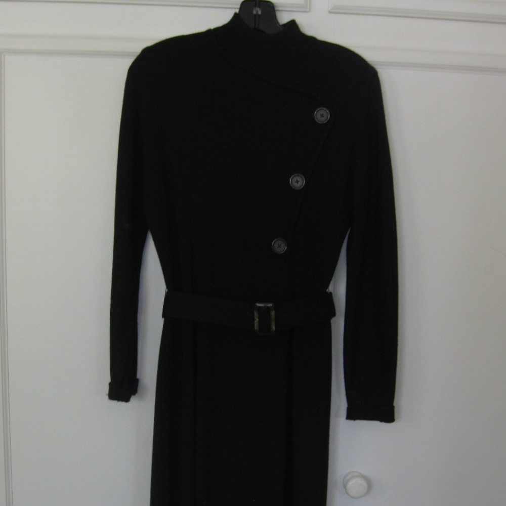 Nina Charles dress, black, Sz S